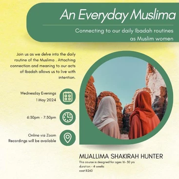 Original Academy artwork for An Everyday Muslimah