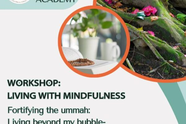 Original Academy artwork for Living with Mindfulness