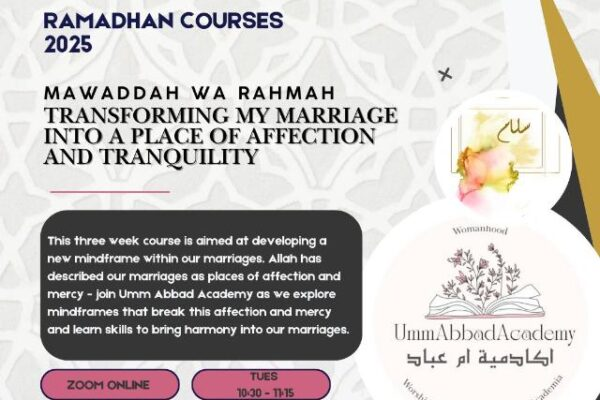 Original Academy artwork for Mawaddah Wah Rahma