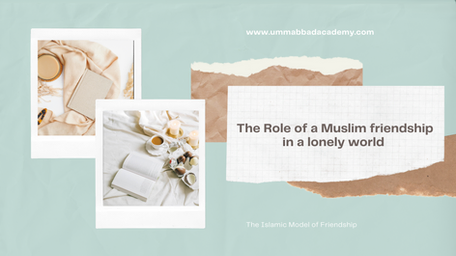 Original Academy artwork for My Role as a Muslim Friend